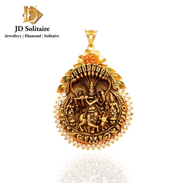 Temple Jewellery Gold Pendant