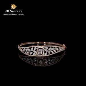 Diamond Bracelet Designs in Rose Gold