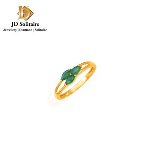 Emerald Ring Designs in Gold