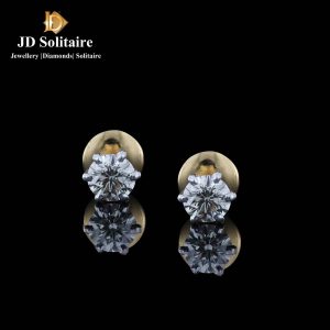 Round Shape Solitaire Studs