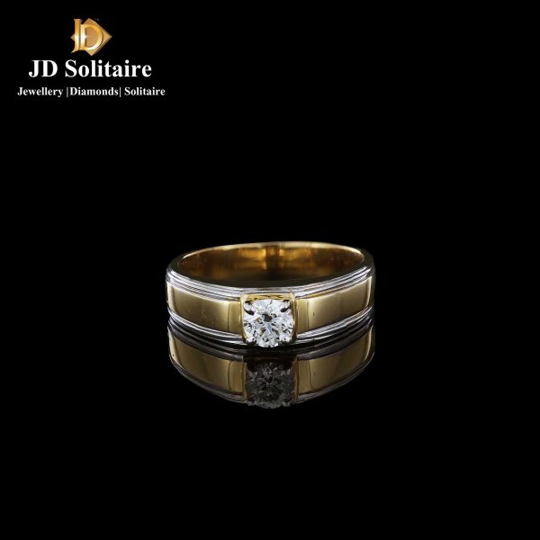 Solitaire Diamond Ring for Men