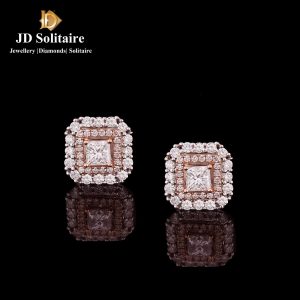 Fancy Diamond Solitaire Earrings Online